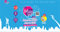 Desktop Screenshot of jakartamarketingweek.com